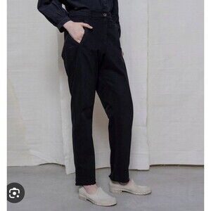 Hannoh Wessel Philomene Black Pants Size 38 or Small Straight Leg